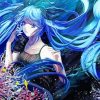 Deep Sea Girl Miku paint by numbers