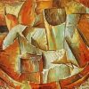 Glass On A Table By Georges Braque paint by numbers