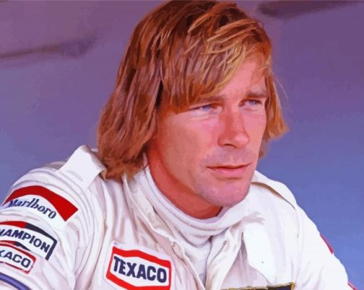 James Hunt Movie paint by numbers