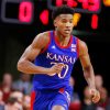 Kansas Jayhawks Basketballer paint by numbers