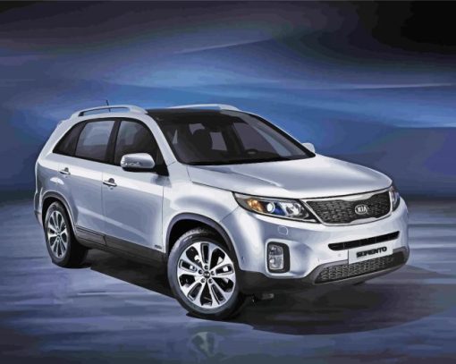 Kia Sorento Car paint by number