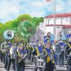 Marching Band paint by number