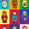 Matryoshka Dolls Paint By Number