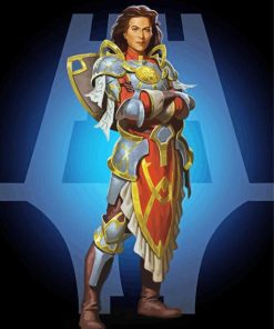 Paladin Lady Liadrin paint by numbers