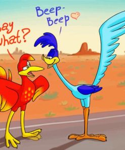 Road Runner Runners paint by numbers