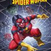 Spiderwoman Cartoon Poster paint by numbers