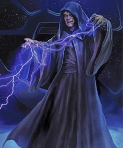 Star Wars Palpatine paint by numbers