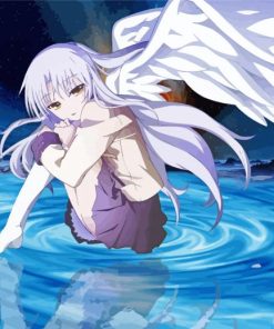 Tachibana Kanade Angel Beats paint by numbers