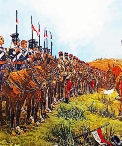 The Charge Of Light Brigade Battle paint by numbers