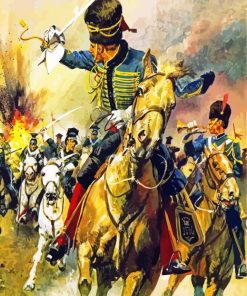 The Charge Of The Light Brigade paint by numbers