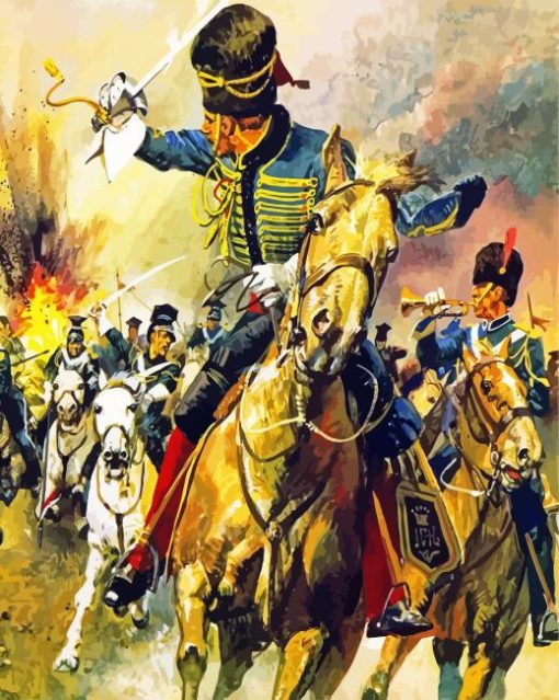 The Charge Of The Light Brigade paint by numbers