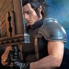 The Final Fantasy Character Zack Fair paint by numbers