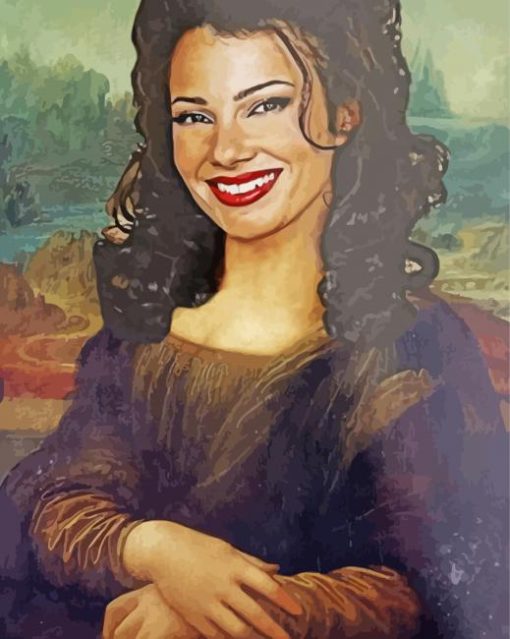 The Nanny Monalisa paint by number