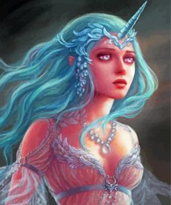 Unicorn Girls Art paint by numbers