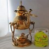 Vintage Brass Tea Pot paint by numbers