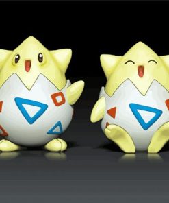 Togepi Pokemons paint by numbers