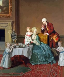 18 Century Family Paint By Numbers