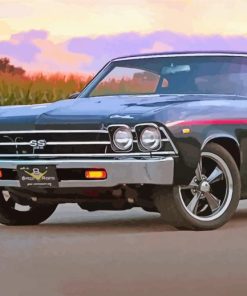 1969 Chevrolet Chevelle paint by numbers