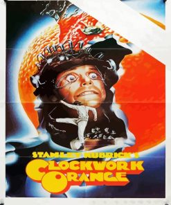 A Clockwork Orange Poster paint by numbers