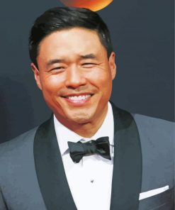 Actor Randall Park paint by numbers