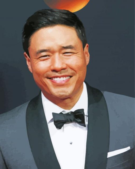 Actor Randall Park paint by numbers