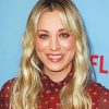 Actress Kaley Cuoco paint by numbers