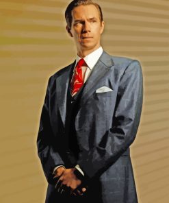 Agent Carter Edwin Jarvis paint by numbers