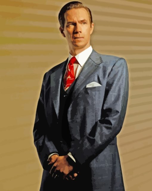 Agent Carter Edwin Jarvis paint by numbers