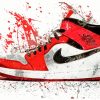 Air Jordan 1 Art paint by numbers