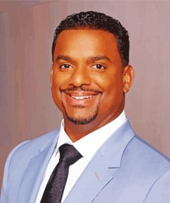 Alfonso Ribeiro paint by numbers