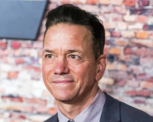 American Actor Frank Whaley paint by numbers