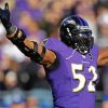 American Football player Ray Lewis paint by numbers