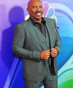 American Steve Harvey paint by numbers