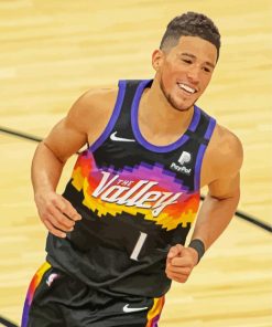 Basketball Player Devin Booker paint by numbers