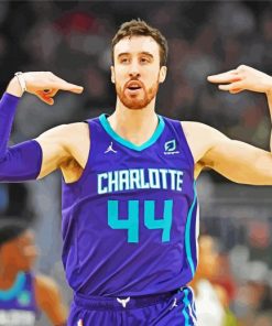 Basketball Player Frank kaminsky paint by numbers