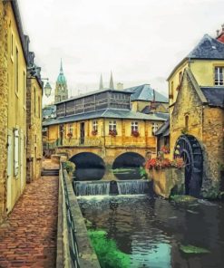 Bayeux France paint by numbers