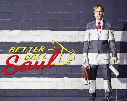 Better Call Saul Poster paint by numbers