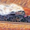 Big Boy 4014 Train paint by numbers