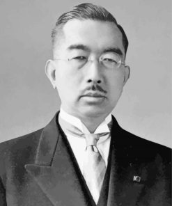 Black And White Hirohito Paint By Numbers