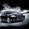 Black Audi A3 paint by numbers