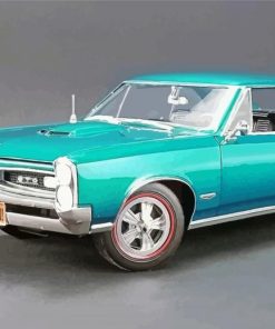 Blue 1966 GTO Car paint by numbers