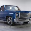 Blue Square Body Chevy paint by numbers