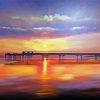 Bournemouth Pier At Sunset paint by numbers