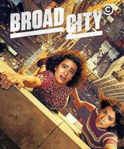 Broad City Poster paint by numbers