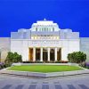 Cardston Alberta Temple paint by numbers