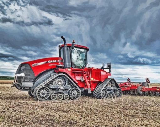 Case IH Engine paint by numbers