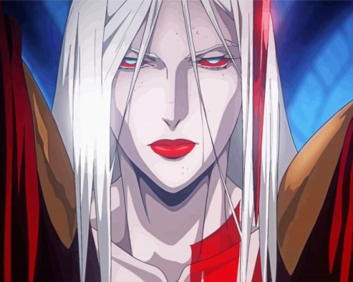 Castlevania Anime paint by numbers