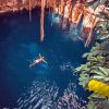 Cenotes Water paint by numbers