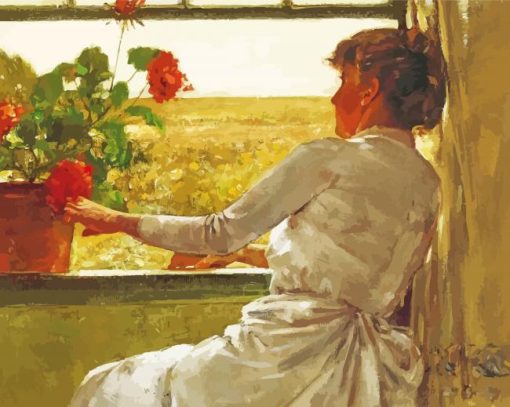 Childe Hassam paint by numbers