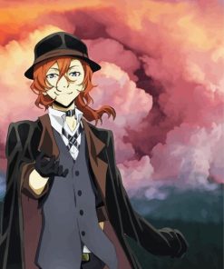 Chuuya Nakahara Anime paint by numbers